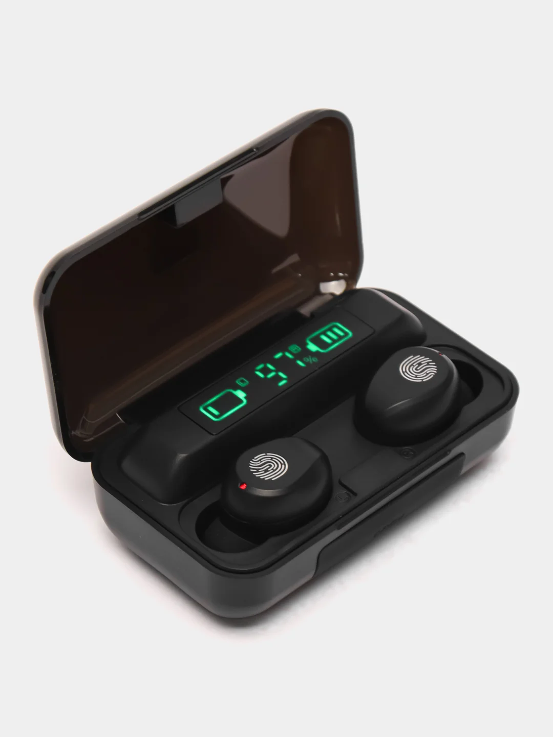Черный беспроводные наушники F9 для телефона TWS наушники Bluetooth 5.3 Сенсорное управление