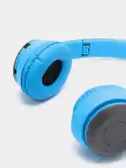 Голубой беспроводные блютуз наушники P47 Wireless