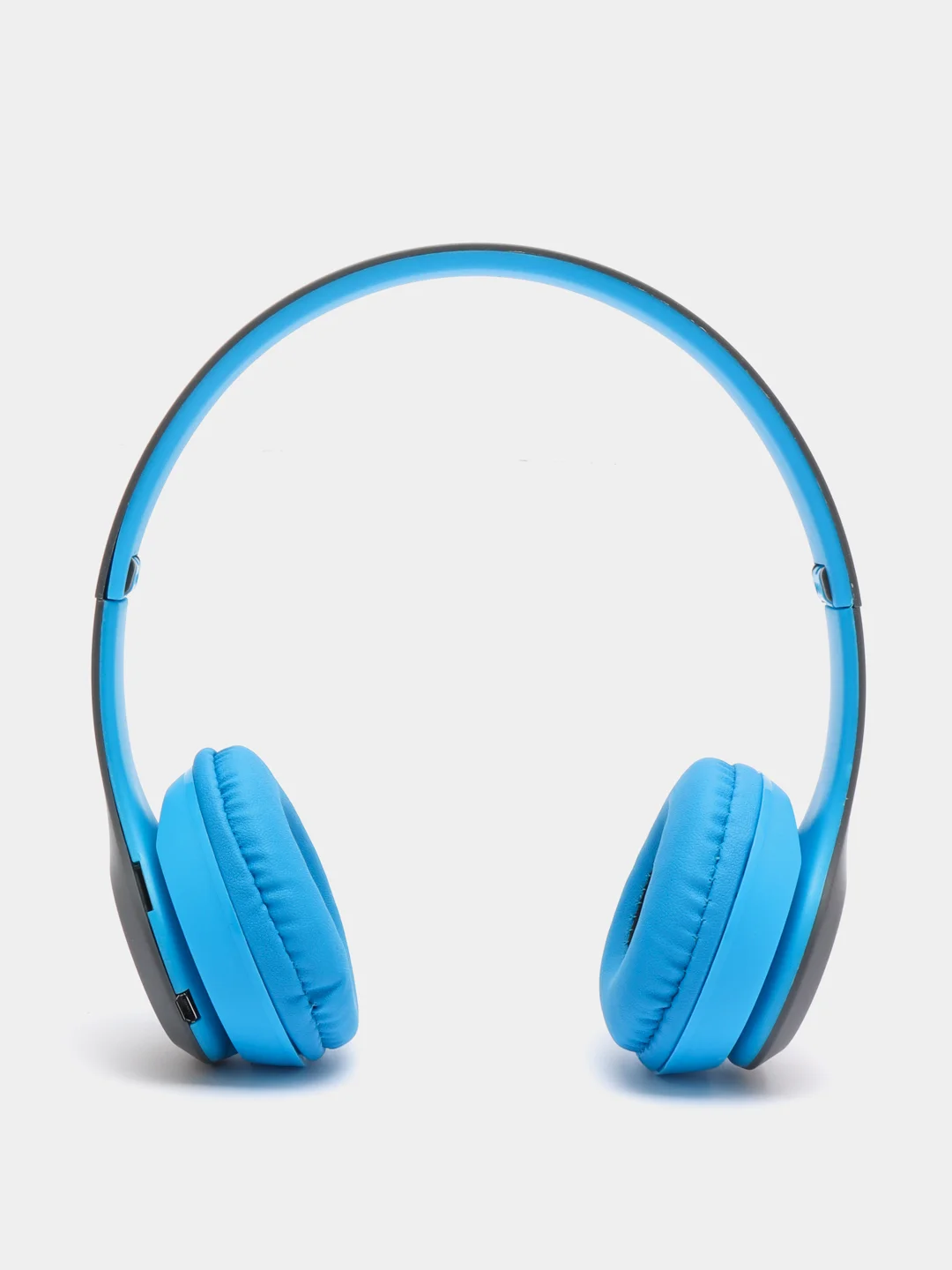 Голубой беспроводные блютуз наушники P47 Wireless