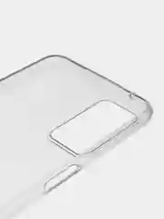 Серебряный чехол силиконовый для Realme 9i 4G, Oppo A96, матовый (Реалми 9i, Оппо А96)