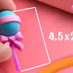 Конфетный набор фигурных ластиков, 4 штуки