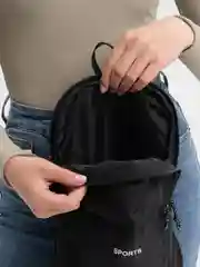 Черный рюкзак спортивный