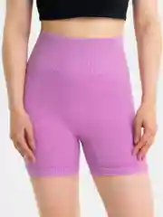 Конфетный велосипедки в рубчик, женские, шорты спортивные