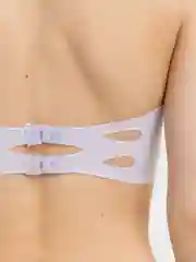 Серый топ женский без бретелей