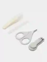 Серый маникюрный набор для детей, детские ножницы