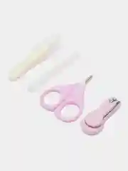 Фиолетовый маникюрный набор для детей, детские ножницы