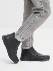 Черный полуботинки Hakenslo