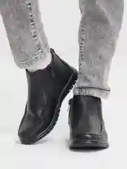 Черный полуботинки Hakenslo