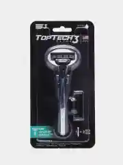 Мужская бритва TopTech Razor3, сменные кассеты, совместимы с GILLEТТE Mach3, Mach3 Turbo