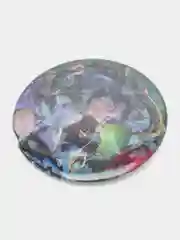 Мятный genshin Impact голографические значки