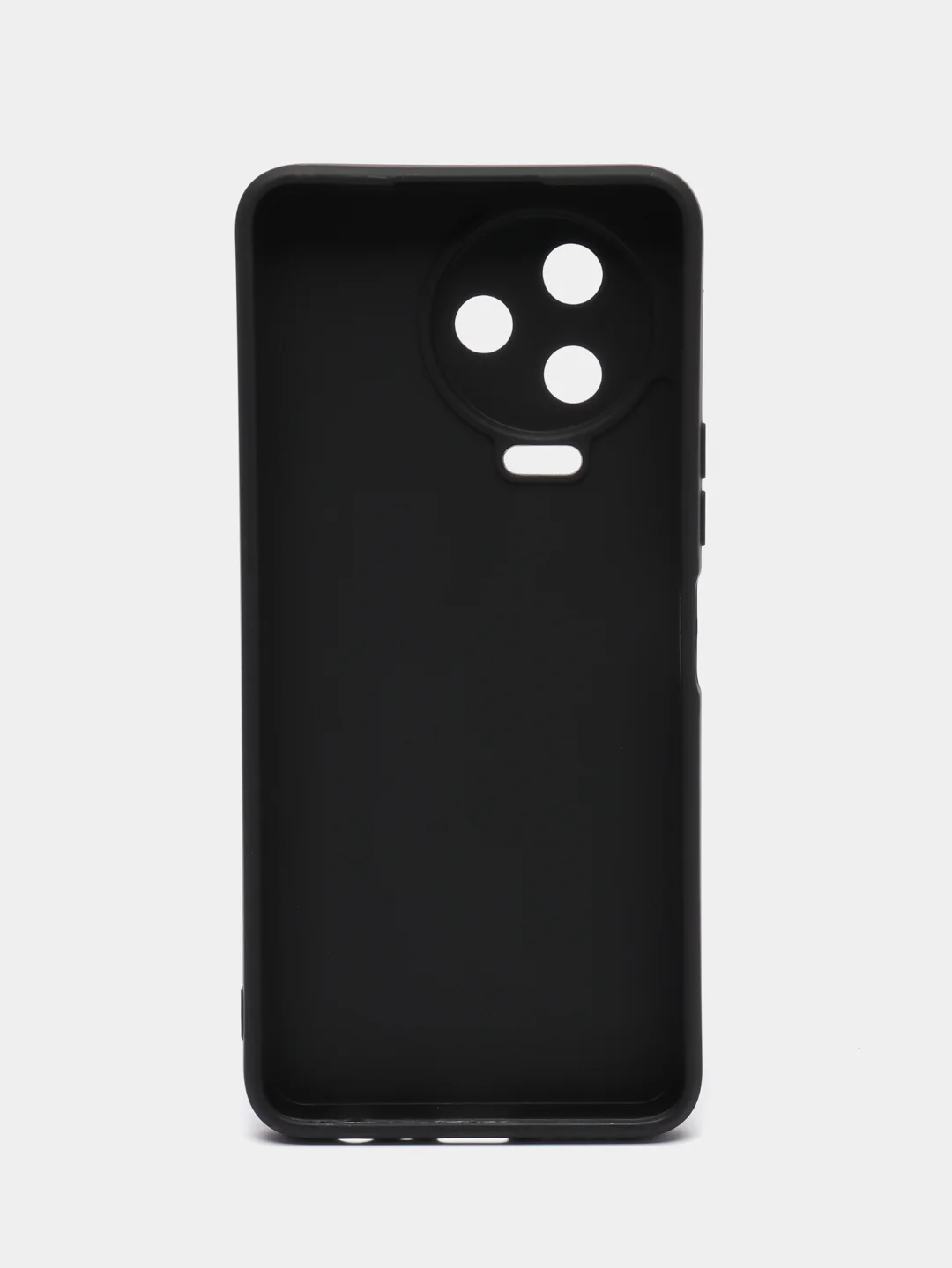 Черный силиконовый чехол Infinix NOTE 12 PRO 4G NOTE 12 2023 (Инфиникс Ноут 12 Про), прозрачный