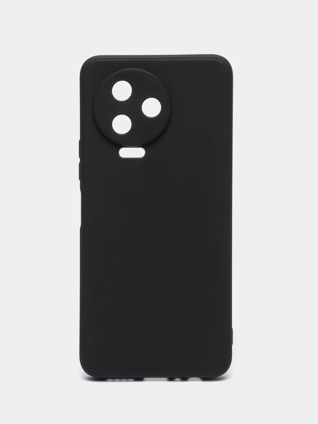 Черный силиконовый чехол Infinix NOTE 12 PRO 4G NOTE 12 2023 (Инфиникс Ноут 12 Про), прозрачный