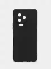 Черный силиконовый чехол Infinix NOTE 12 PRO 4G NOTE 12 2023 (Инфиникс Ноут 12 Про), прозрачный