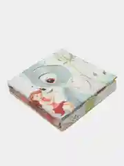 Небесно-голубой комплект постельного белья, подростковое, 1.5-спальный, хлопок, бязь/поплин
