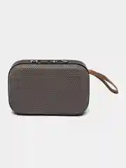 Серый портативная Bluetooth - колонка с радио, беспроводная