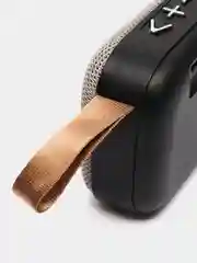 Серый портативная Bluetooth - колонка с радио, беспроводная