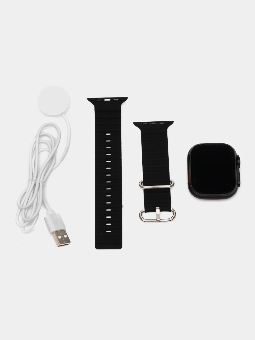 Тёмно-серый умные смарт часы Smart watch Borofone BD1, BD2, BD3, BD4