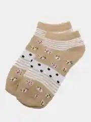 Шоколадный женские носки, набор 5 пар