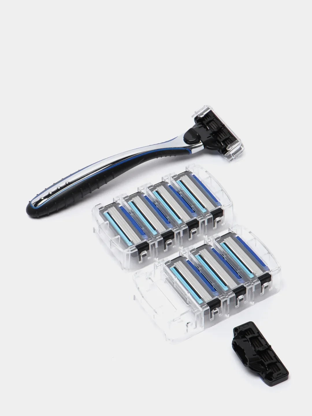 Мужская бритва TopTech Razor3, сменные кассеты, совместимы с GILLEТТE Mach3, Mach3 Turbo