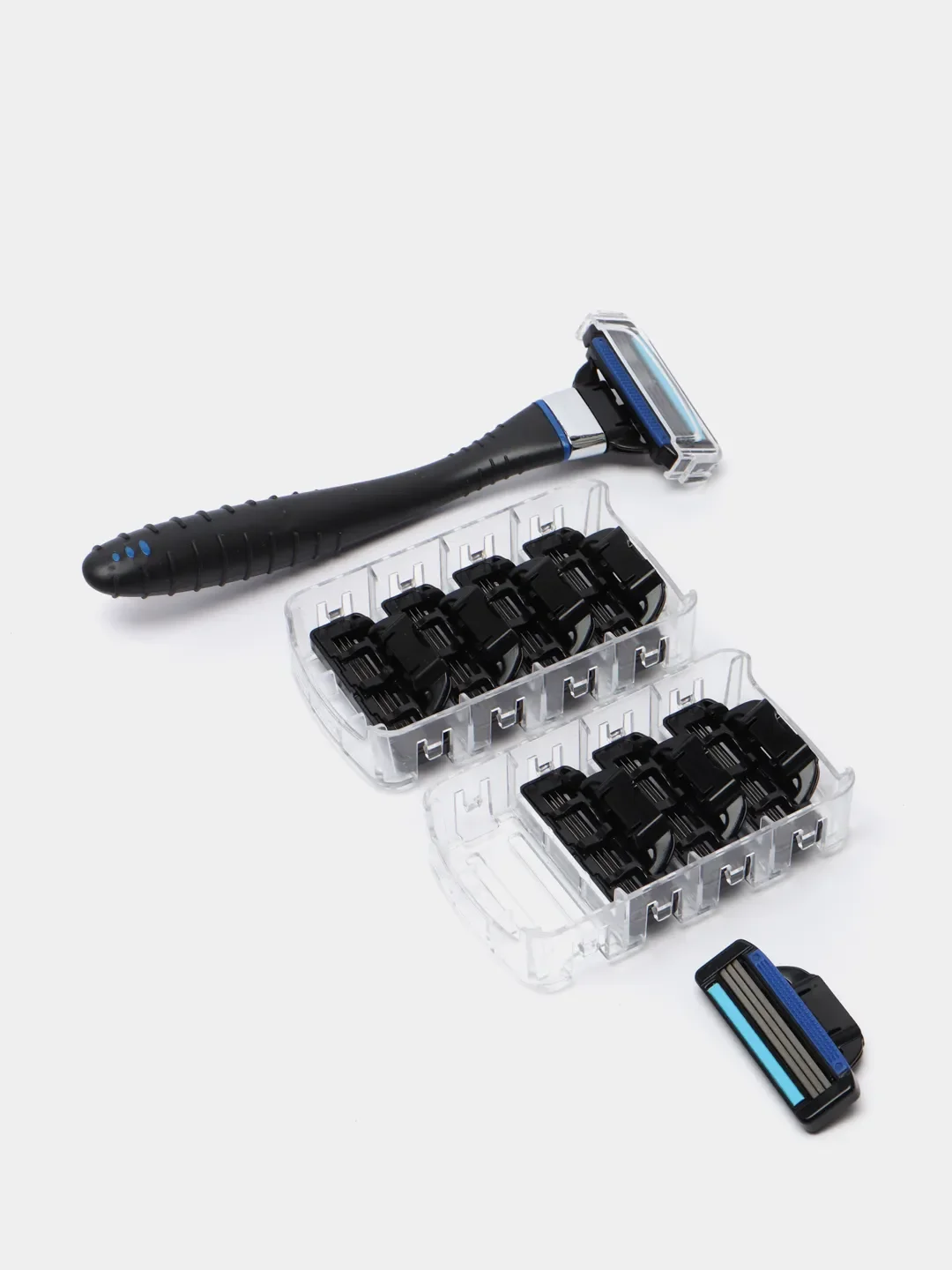 Мужская бритва TopTech Razor3, сменные кассеты, совместимы с GILLEТТE Mach3, Mach3 Turbo