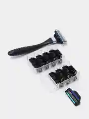 Мужская бритва TopTech Razor3, сменные кассеты, совместимы с GILLEТТE Mach3, Mach3 Turbo