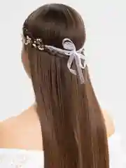 Белый свадебное украшение для волос