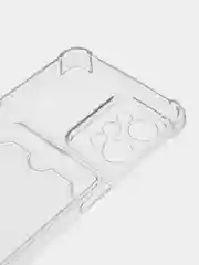 Чехол прозрачный для Realme C30, C31, C35, 10 4g, с визитницей-карманом для карт