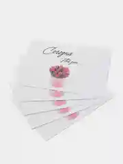 Индиго подарочный сертификат на услугу/сумму набор из 5 штук в крафт-конверте. Конверты авторские