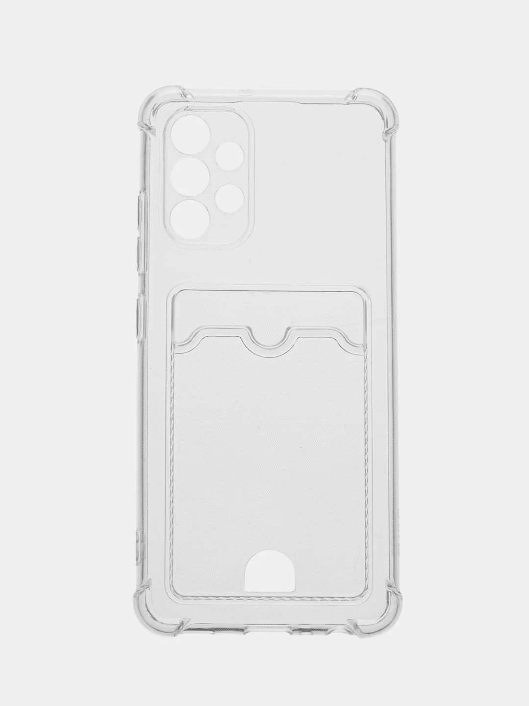 Чехол прозрачный для Samsung A23/A33/A53/A14/A24/A34/A53. с визитницей, карманом для карт