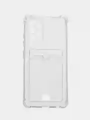 Чехол прозрачный для Samsung A23/A33/A53/A14/A24/A34/A53. с визитницей, карманом для карт