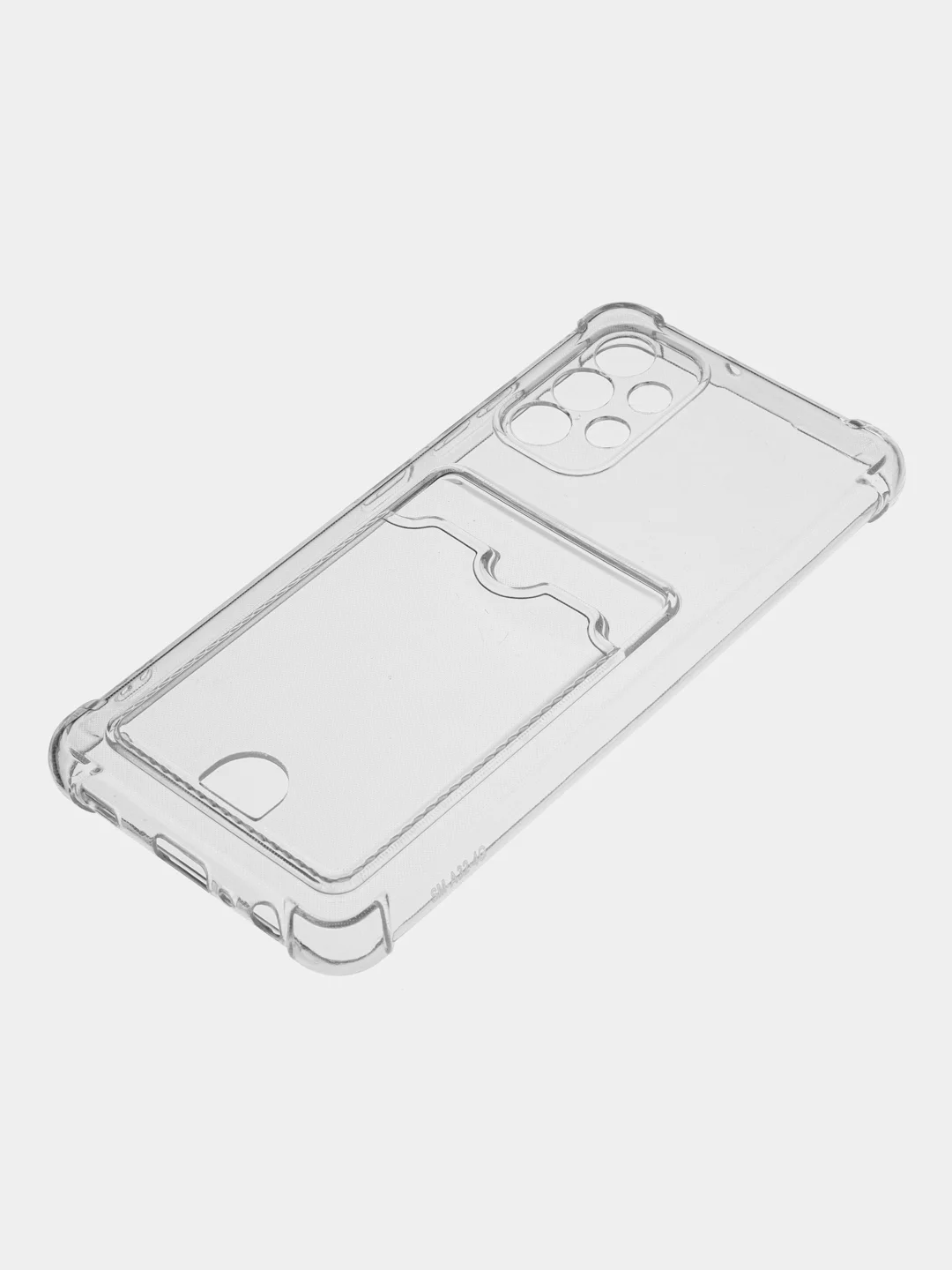 Чехол прозрачный для Samsung A23/A33/A53/A14/A24/A34/A53. с визитницей, карманом для карт