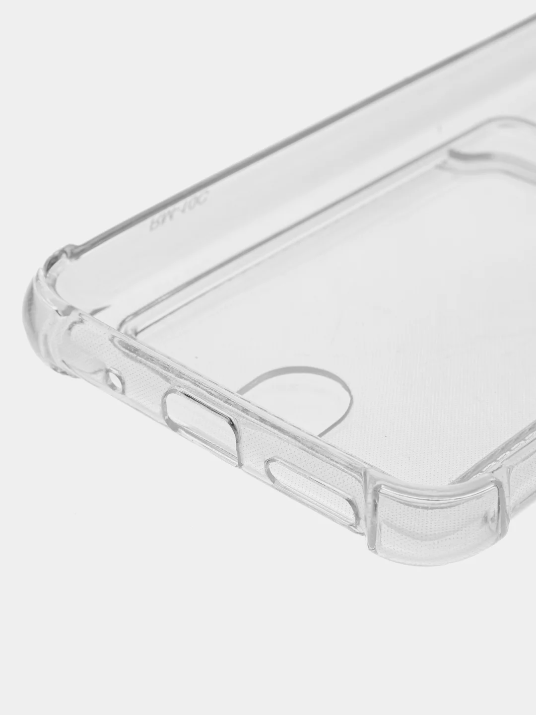 Чехол прозрачный для Xiaomi Redmi 9A, 9C, 10C, 12C, 11A с визитницей карманом для карт