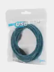 Синий кабель для зарядки Type-C, Lightning, Micro USB