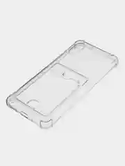 Чехол прозрачный для Xiaomi Redmi 9A, 9C, 10C, 12C, 11A с визитницей карманом для карт