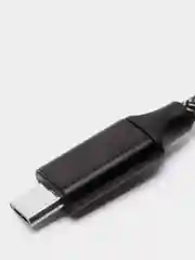 Черный кабель для зарядки Type-C, Lightning, Micro USB