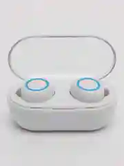 Лазурный беспроводные наушники (гарнитура) Y50 TWS2 Bluetooth 5.0 с сенсорным управлением
