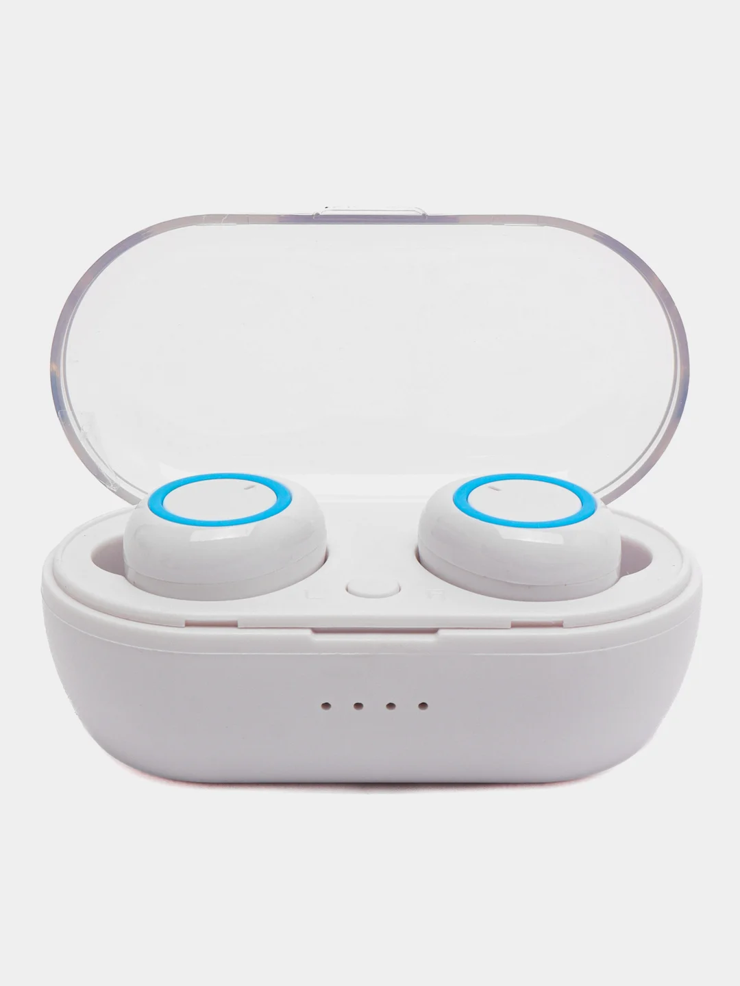 Лазурный беспроводные наушники (гарнитура) Y50 TWS2 Bluetooth 5.0 с сенсорным управлением