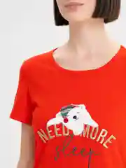 Красный сорочка ночная, женская