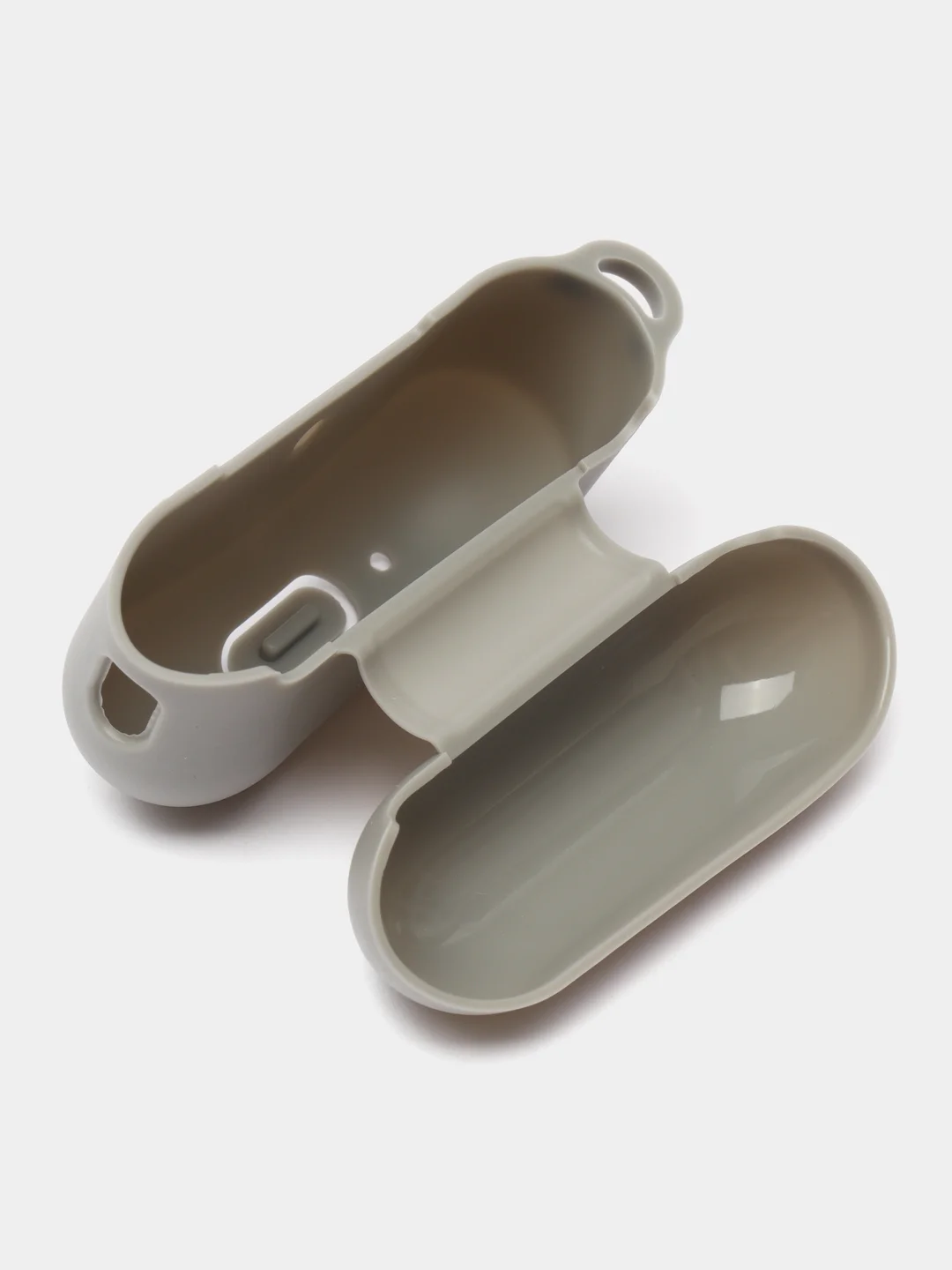 Серый силиконовый чехол для наушников AirPods 2, 3, Pro, Pro 2