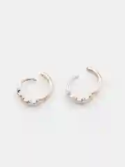 Серый серьги женские сережки - кольца, бижутерия