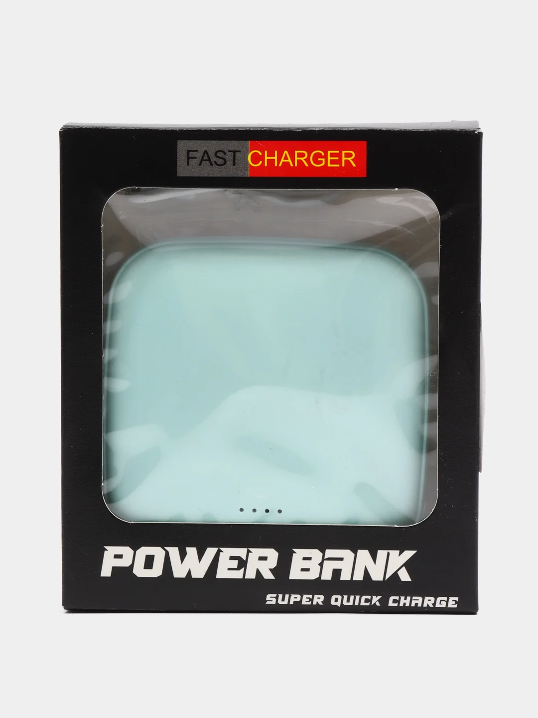 Голубой внешний аккумулятор Power Bank, 5000 мА