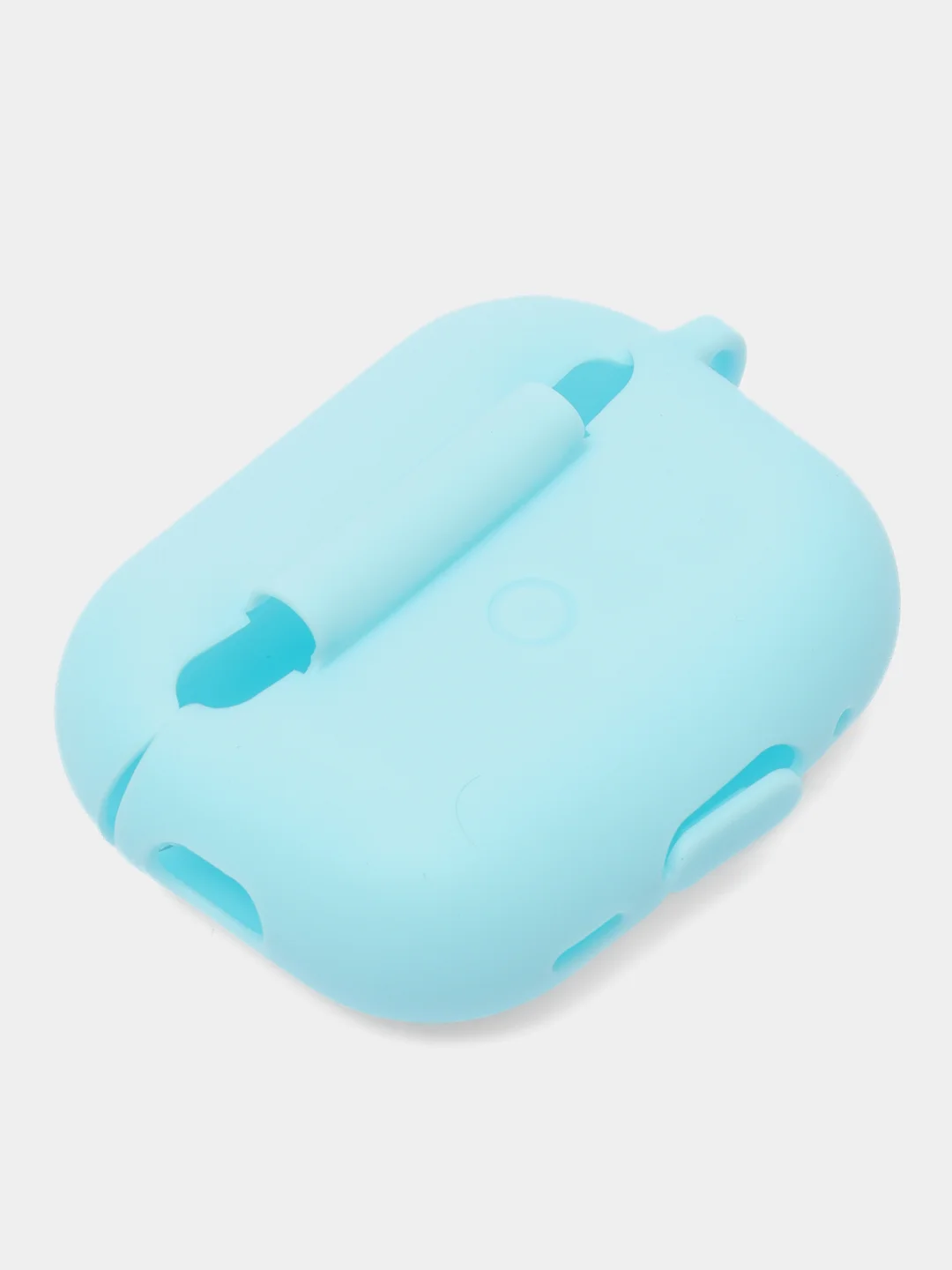 Бирюзовый силиконовый чехол для наушников AirPods 2, 3, Pro, Pro 2