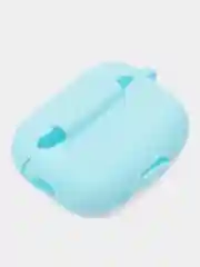Бирюзовый силиконовый чехол для наушников AirPods 2, 3, Pro, Pro 2