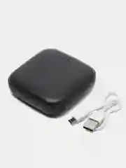 Черный внешний аккумулятор Power Bank, 5000 мА