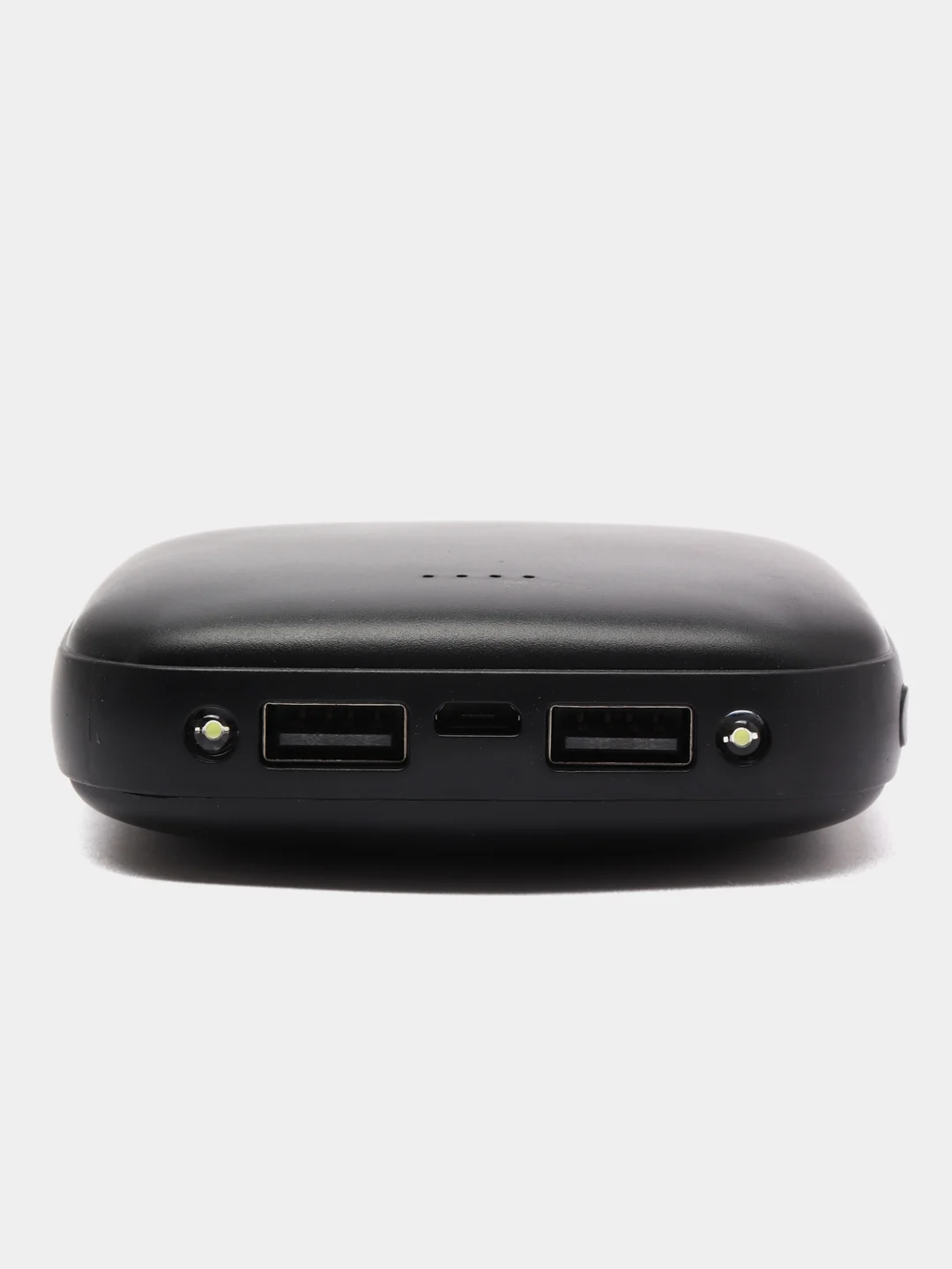 Черный внешний аккумулятор Power Bank, 5000 мА