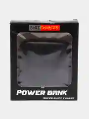 Черный внешний аккумулятор Power Bank, 5000 мА
