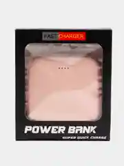 Розовый внешний аккумулятор Power Bank, 5000 мА