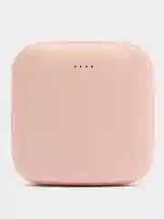 Розовый внешний аккумулятор Power Bank, 5000 мА