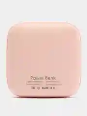 Розовый внешний аккумулятор Power Bank, 5000 мА