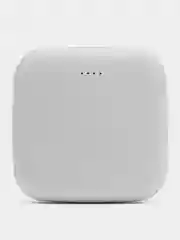 Белый внешний аккумулятор Power Bank, 5000 мА